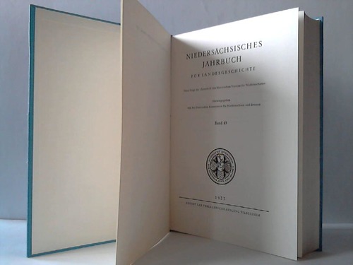 Niedersachsen - Historische Kommission (Hrsg.) - Niederschsisches Jahrbuch fr Landesgeschichte. Neue Folge der Zeitschrift des Historischen Vereins fr Niedersachsen. Band 49