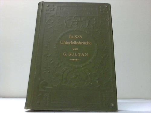 Sultan, Georg - Atlas und Grundriss der Unterleibsbrche