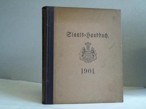 Hamburg - Hamburgisches Staats-Handbuch fr 1901. Amtliche Ausgabe