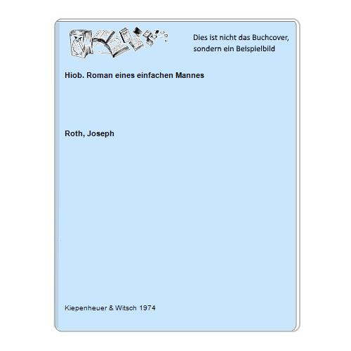 Roth, Joseph - Hiob. Roman eines einfachen Mannes