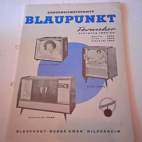 Blaupunkt - Kundendiestschrift Fernseher Jahrgang 1959/60