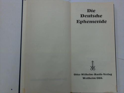 Die Deutsche Ephemeride - 1971-1980