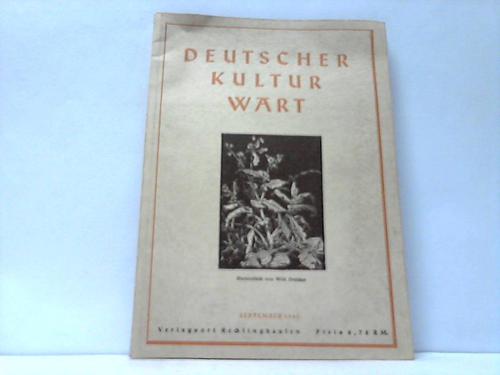 Kulturwart, Deutscher - Ausgabe September 1941