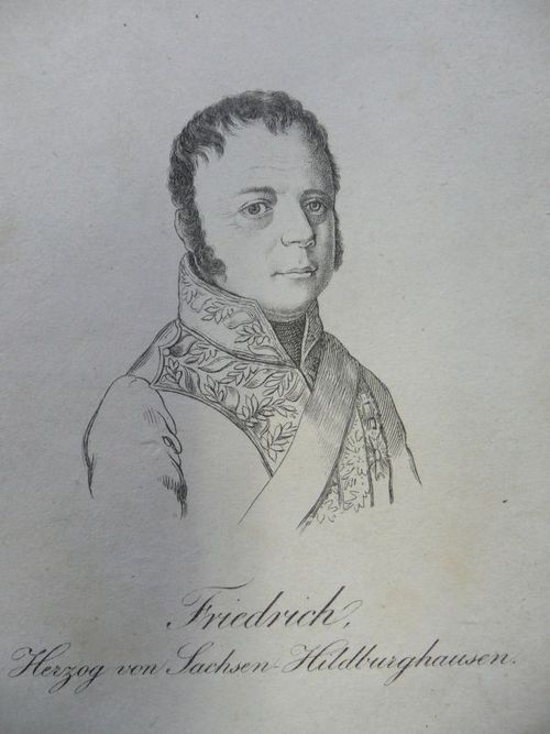Friedrich, Herzog von Sachsen-Hildburghausen - 1763-1834 (ab 1826 Herzog von Sachsen-Altenburg)