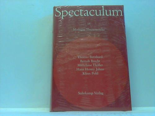 Spectaculum, 32 - Moderne Theaterstcke