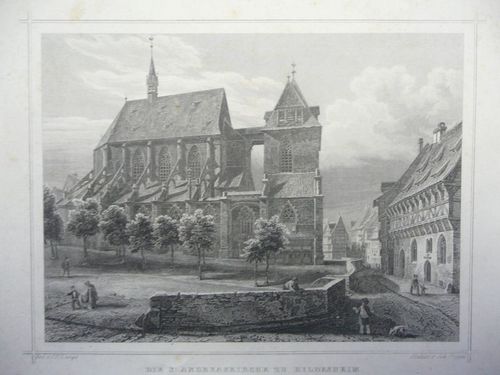 Hildesheim - Die S. Andreaskirche zu Hildesheim