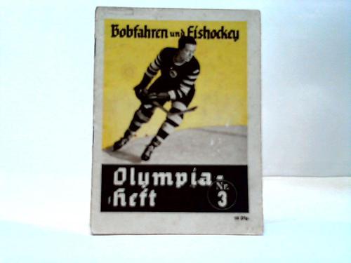 Propaganda-Ausschuss fr die Olympischen Spiele - Bobfahren und Eishockey