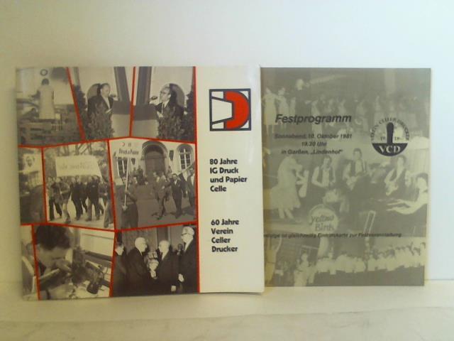 Verein Celler Druck (Hrsg.) - 80 Jahre IG Druck und Papier Celle
