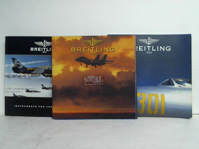 Breitling SA (Hrsg.) - Instruments for Professionals. 3 Kataloge