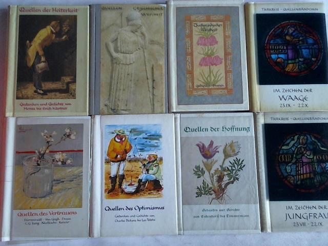 (Quellen-Miniatur-Bcher) - 8 Bnde