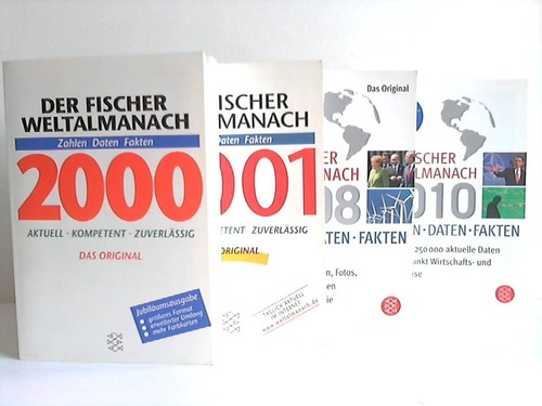 Baratta, Mario von (Hrsg.) - Der Fischer Weltalmanach. Zahlen, Daten, Fakten. Das Original. 4 Bnde