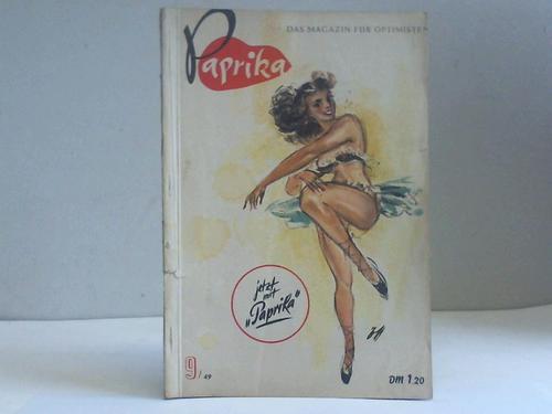 Paprika - Das Magazin fr Optimisten. Heft Nr. 9, Dezember 1949