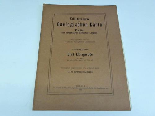 Erdmannsdrffer, O. H. - Blatt Elbingerode. Nr. 2379, Gradabteilung 56, Nr. 15