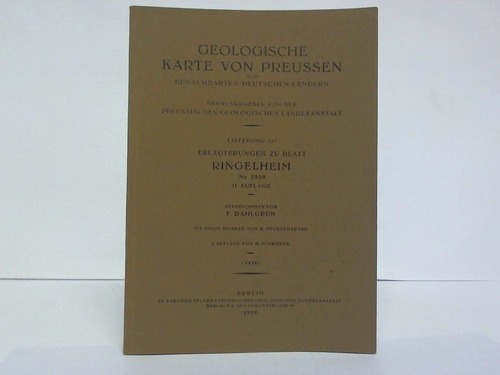 Dahlgrn, F. - Erluterungen zu Blatt Ringelheim. Nr. 2159
