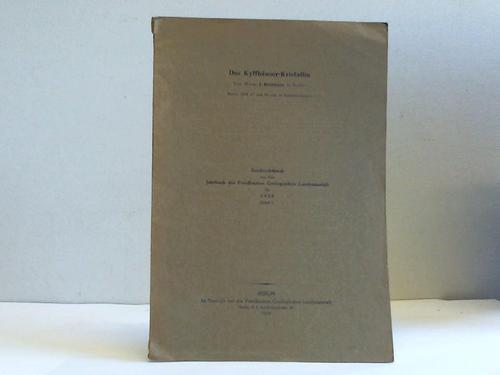 Hesemann, J. - Die Kyffhuser-Kristallin