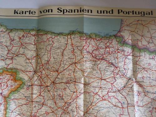 Gaebler, Eduard - Eduard Gaeblers Spezialkarte von Spanien und Portugal
