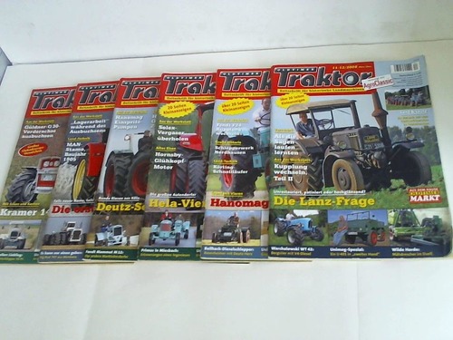 Oldtimer Traktor - Zeitschrift fr historische Landmaschinen - Jahrgang 2008: 12 Ausgaben in 6 Heften