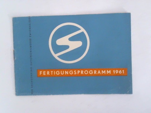 Fertigungsprogramm 1961