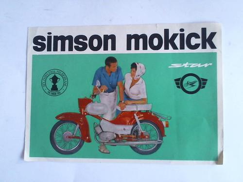 Fahrzeug- und Gertewerk Simson - Simson mokick Star. Typ SR 4 - 2