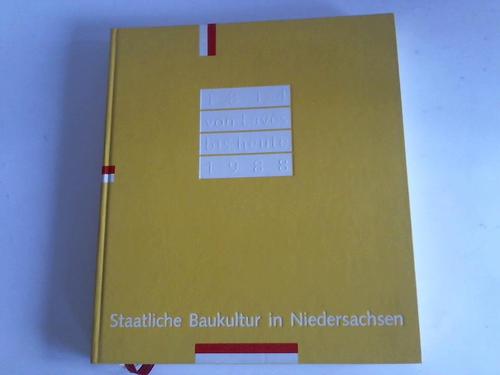 Krawinkel, Gnter - Stiftung Niedersachsen (Hrsg.) - Von Laves bis heute. 1814 - 1988. Staatliche Baukultur in Niedersachsen
