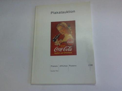 Tn, Guido - Plakatauktion. Plakate, Affiches, Posters