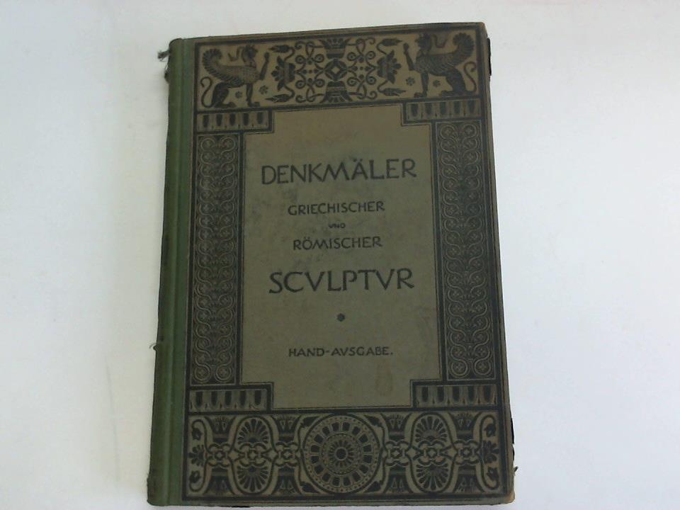 Denkmäler griechischer und römischer Skulptur