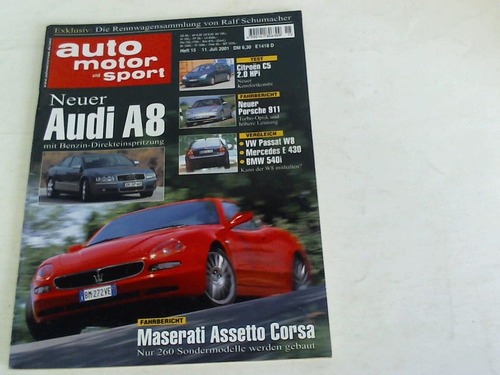 Auto Motor und Sport - Heft 15 aus 2001