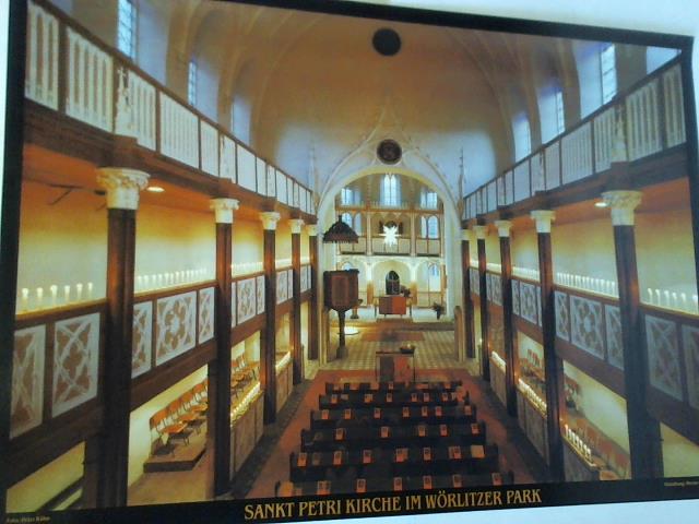 (Wrlitz) - Sankt Petri Kirche im Wrlitzer Park - 1 Poster