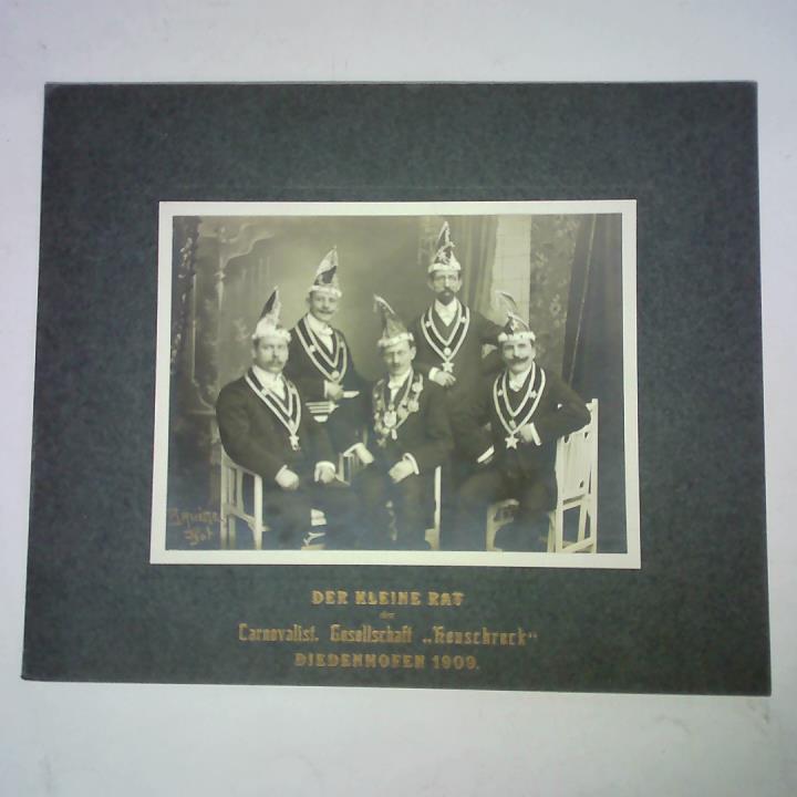 (Diedenhofen / Thionville) - Der kleine Rat der Carnevalist. Gesellschaft Heuschreck, Diedenhofen 1909