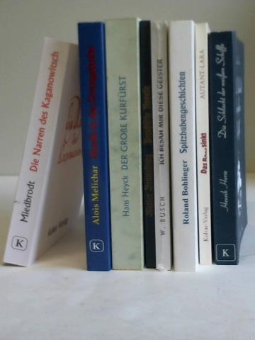 (Konvolut Kultur Verlag) - 8 Bnde