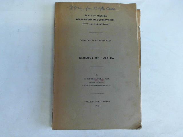 Cooke, C. Wythe - Geology of Florida