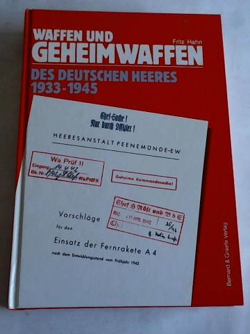 Waffen und Geheimwaffen des deutschen Heeres 1933-1945