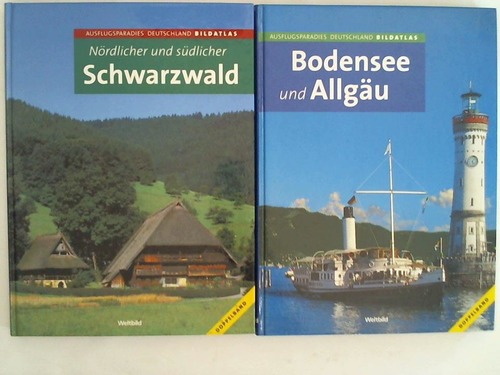 (Ausflugsparadies Deutschland Bildatlas) - Bodensee und Allgu / Nrdlicher und sdlicher Schwarzwald. 2 Bnde