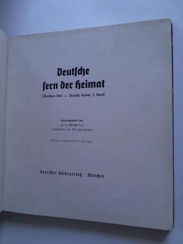 Wchtler, Fritz (Hrsg.) - Deutsche fern der Heimat