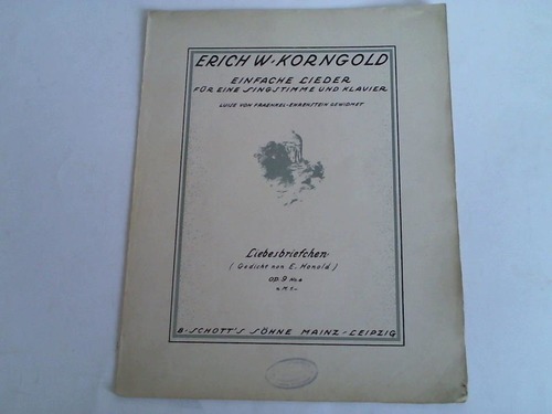 Korngold, Erich W. / Honold, E. - Liebesbriefchen