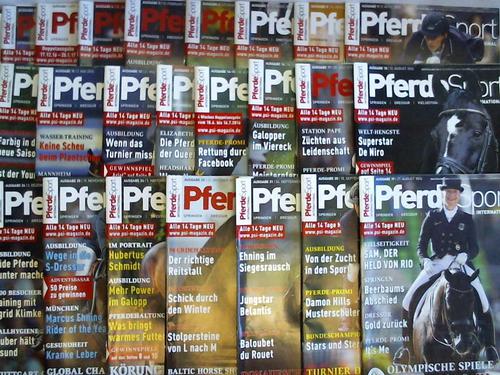 Pferde Sport International - Springen, Dressur, Vielseitigkeit, Zucht. 26 Hefte in 24 Heften