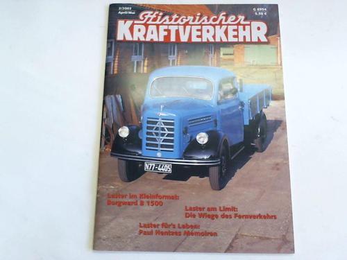 Historischer Kraftverkehr - Heft Nr. 2/2003, April/Mai