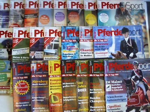 Pferde Sport International - Springen, Dressur, Vielseitigkeit, Zucht. 26 Hefte in 24 Heften