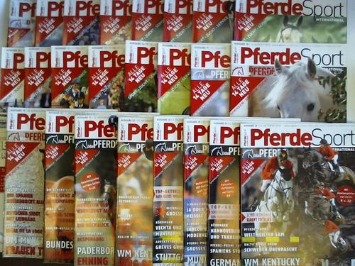 Pferde Sport International - Springen, Dressur, Vielseitigkeit, Zucht. 26 Hefte in 24 Heften