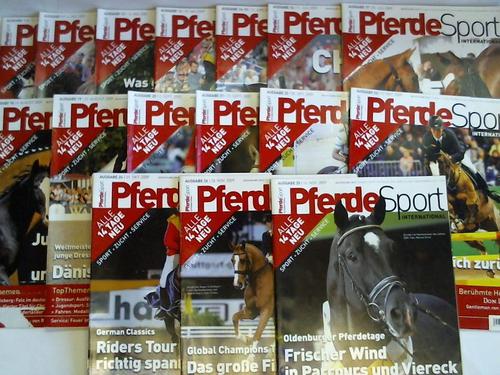 Pferde Sport International - Springen, Dressur, Vielseitigkeit, Zucht. 36 Hefte