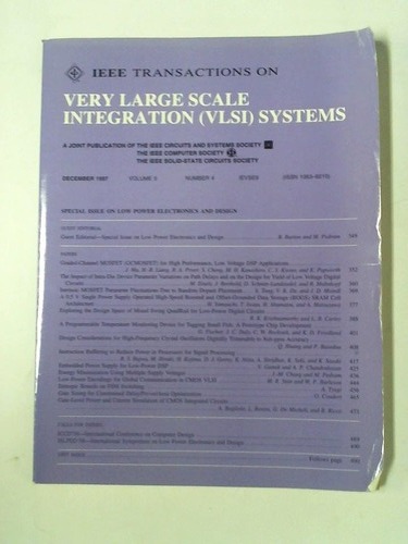 IEEE Transactions on very lage scale integration (VLSI) systems - Volume 5 Number 4 IEVSE9