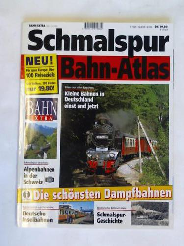 Bahn-Extra - 12.5.1995. Schmalspur Bahn-Atlas. Kleine Bahnen in Deutschland einst und jetzt