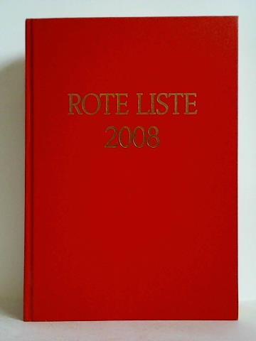Rote Liste Service GmbH, Frankfurt/Main (Hrsg.) - Rote Liste 2008. Arzneimittelverzeichnis fr Deutschland (einschlielich EU-Zulassungen und bestimmter Medizinprodukte)
