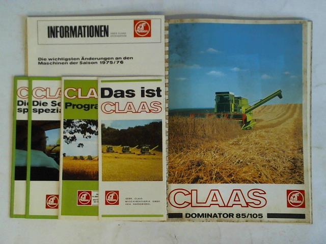 Gebr. Claas Maschinenfabrik GmbH, Harsewinkel (Hrsg.) - Claas '75/76. Programm = Range of products