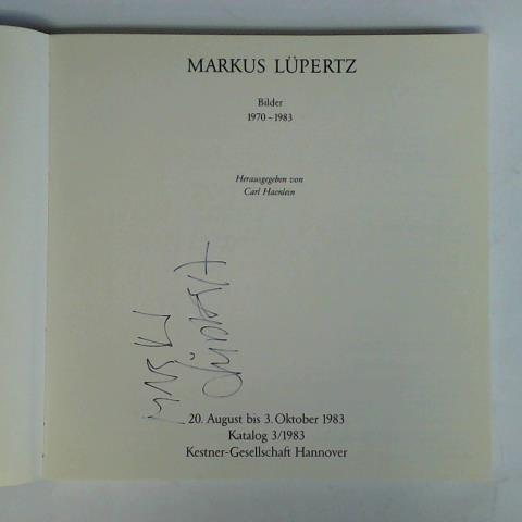 Haenlein, Carl (Hrsg.) - Markus Lpertz, Bilder 1970 - 1983