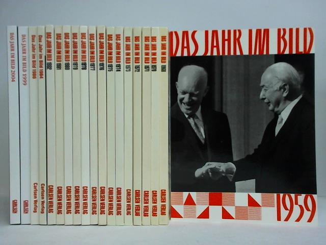 Das Jahr im Bild - Jahrbuch im Carlsen Verlag. 19 Bnde