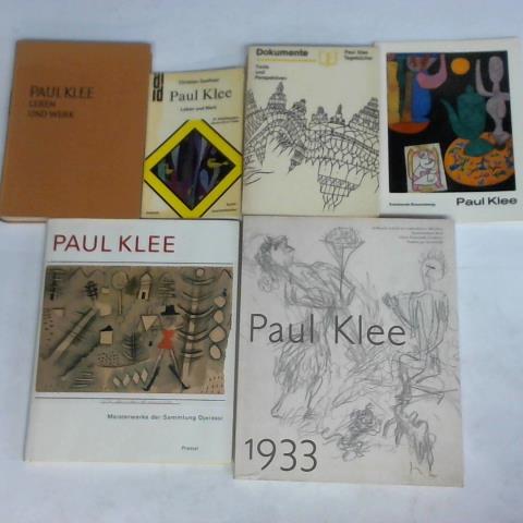 (Klee, Paul) - Sammlung von 6 Bchern