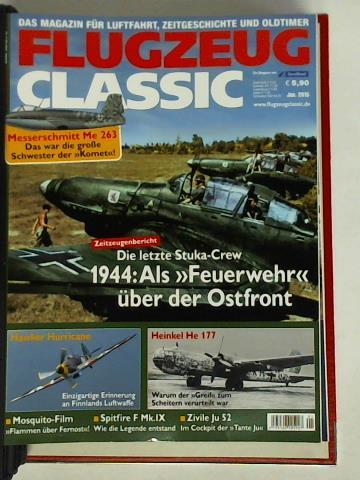 Flugzeug Classic - Das Magazin fr Luftfahrt, Zeitgeschichte und Oldtimer - Jahrgang 2015, Heft Nr. 1 bis 12. Zusammen 12 Hefte
