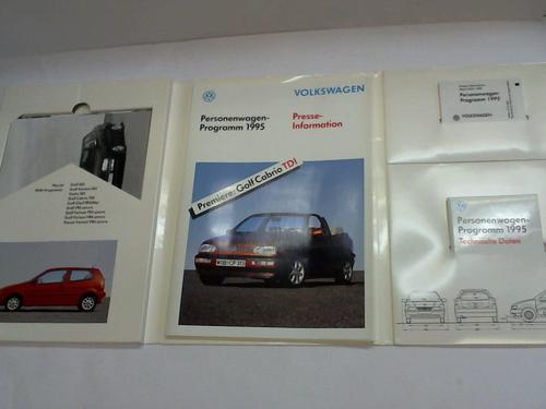 Volkswagen AG, Wolfsburg (Hrsg.) - Personenwagen-Programm 1995. Premiere: Golf Cabrio TDI. Presseinformation