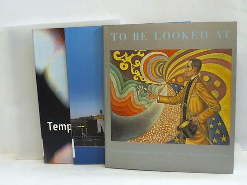 (The Museum of Modern Art) - Tempo / To be Looked at Painting and Sculpture / Looking Ahead. 3 Bnde